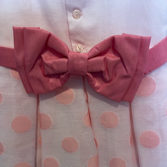Abel & Lula Pink Polka Dot Kids Dress NWT size 4 - Picture 4 of 4